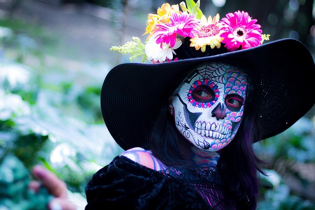 day of the dead mexican tattoo