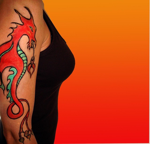 female tattoo placement