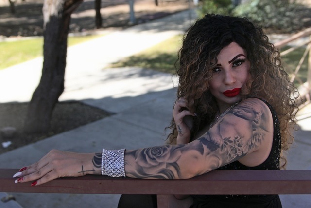 female arm tattoo placement
