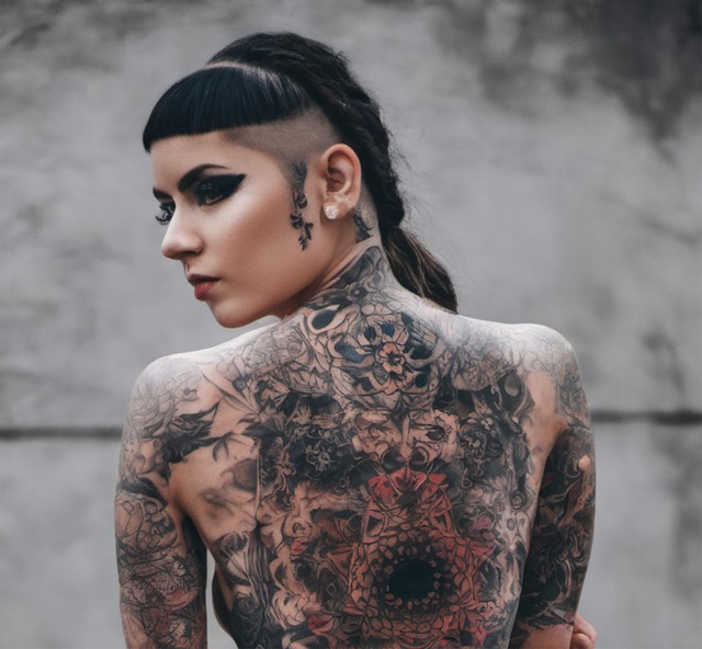 back tattoos womens