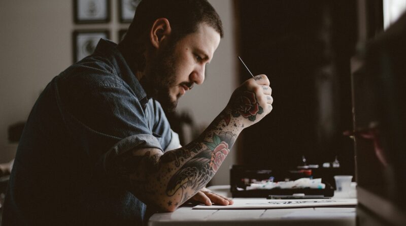 people, man, tattoo, drawing, design, artist, art, pen, paper, table, brown paper, brown art, brown table, brown design, brown drawing, tattoo, tattoo, tattoo, tattoo, tattoo