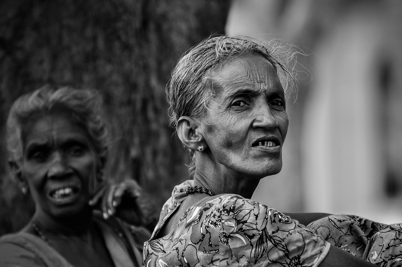 poor, old, human, white, black, portrait, old man, innocent, care, woman, old people, gray human, gray care