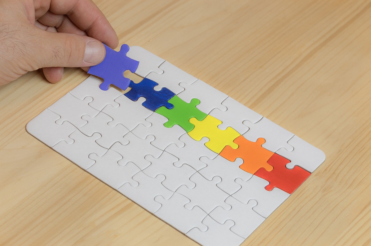 puzzle, pieces, rainbow colors, sexuality, homosexuality, transgender, equality, freedom, symbol, diversity, storiesofdiversity