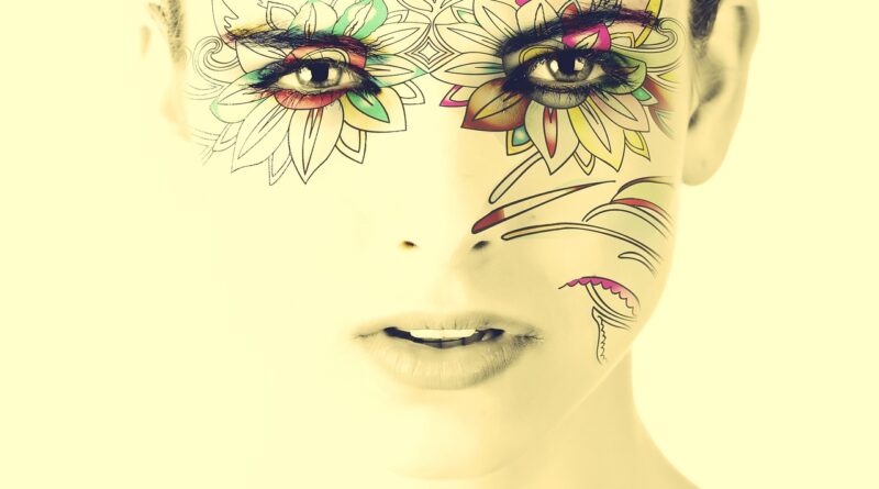 model, face, woman, tattoo, tattoo, tattoo, tattoo, tattoo, tattoo
