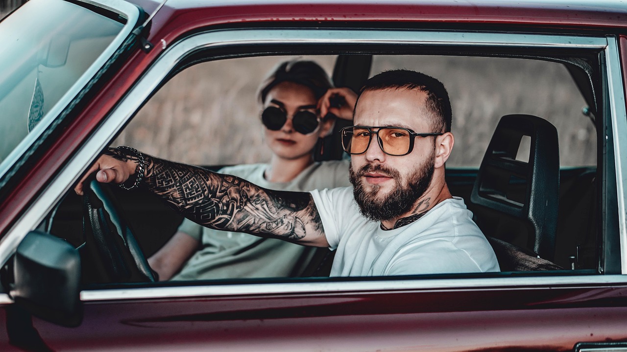 car, couple, drive, road trip, car wallpapers, volvo, auto, tattoo, together, transportation, vehicle, freedom, adventure