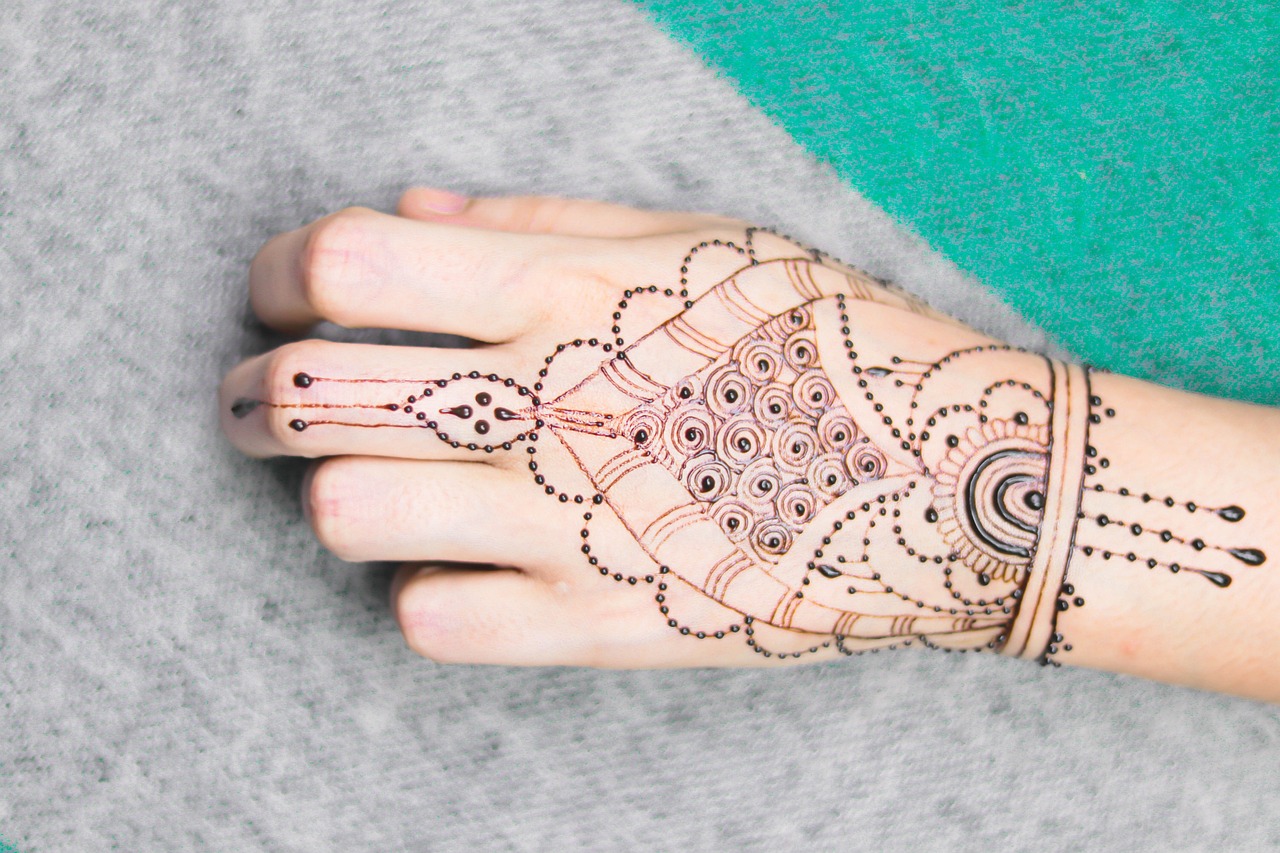 Female tattoo placement chart for pain, visibility, and design fit