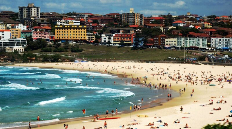 bondi beach, sydney, nature, australia, beach, sea