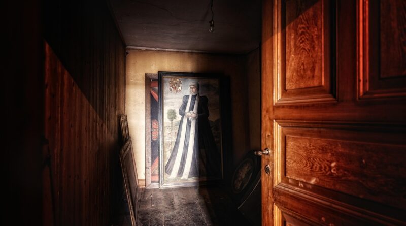 painting, picture, historical, old, hidden, room, art